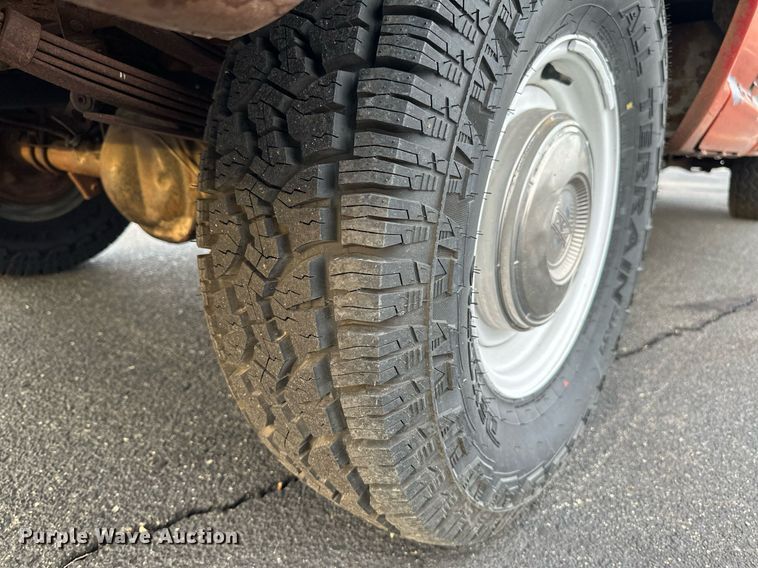 image for item DR9187 1972 Ford F100  pickup truck