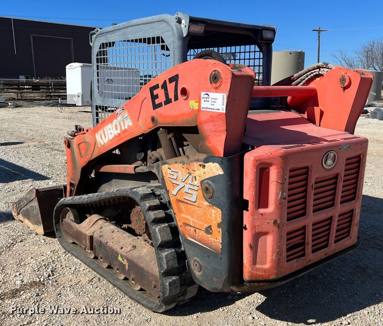 image for item DS2645 2010 Kubota SVL75  tracked skid steer loader