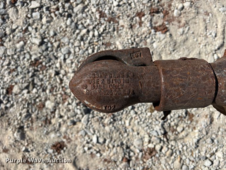 image for item DS2648 Shop built  pipe trailer