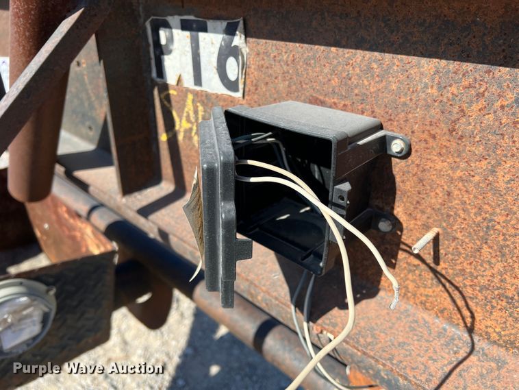 image for item DS2648 Shop built  pipe trailer