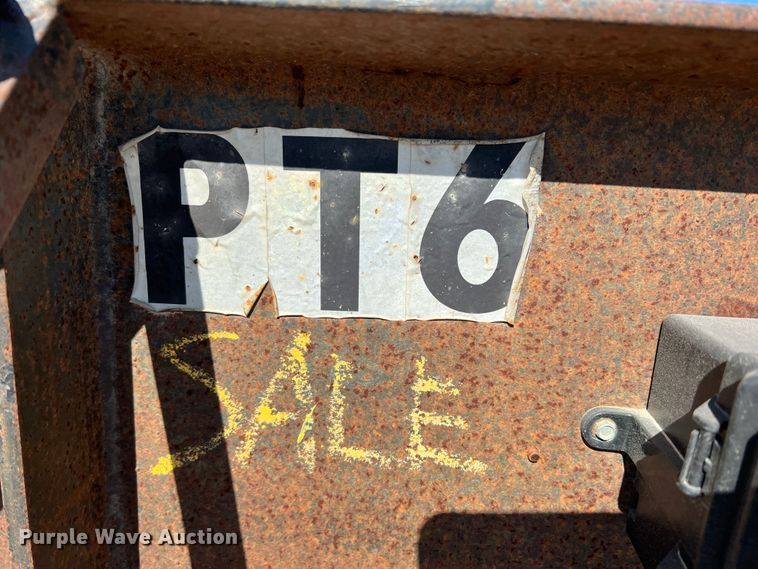 image for item DS2648 Shop built  pipe trailer