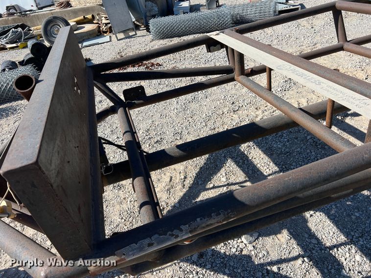 image for item DS2648 Shop built  pipe trailer