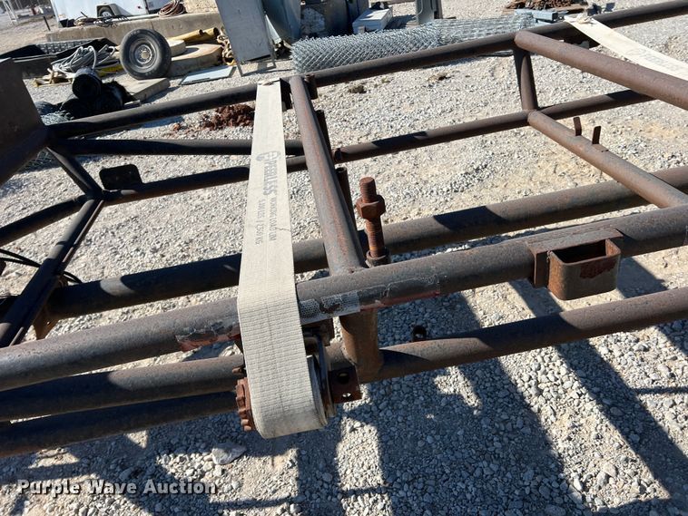 image for item DS2648 Shop built  pipe trailer