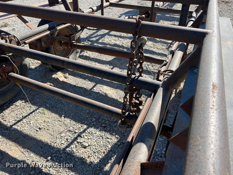 image for item DS2648 Shop built  pipe trailer