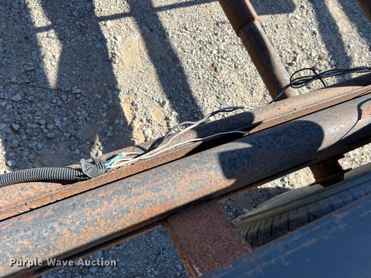 image for item DS2648 Shop built  pipe trailer