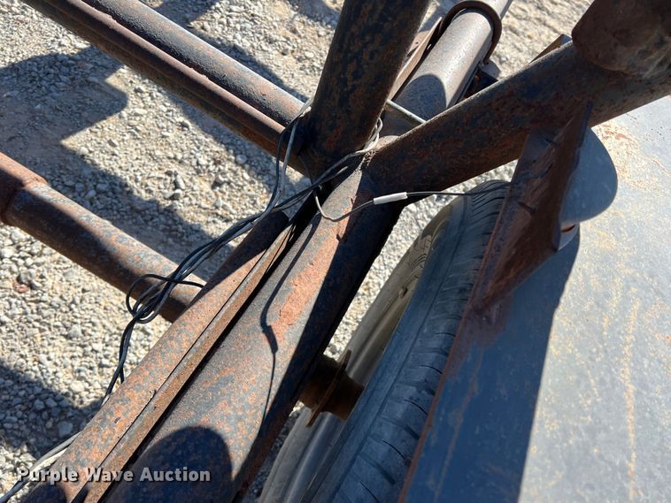 image for item DS2648 Shop built  pipe trailer