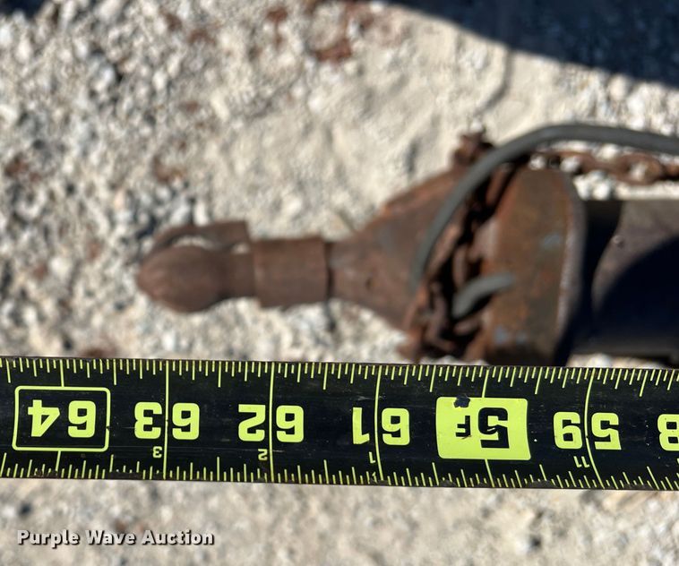 image for item DS2648 Shop built  pipe trailer