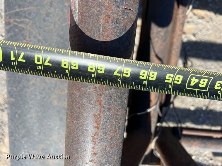 image for item DS2648 Shop built  pipe trailer