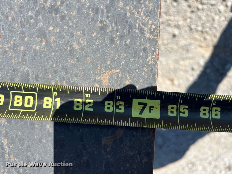 image for item DS2648 Shop built  pipe trailer