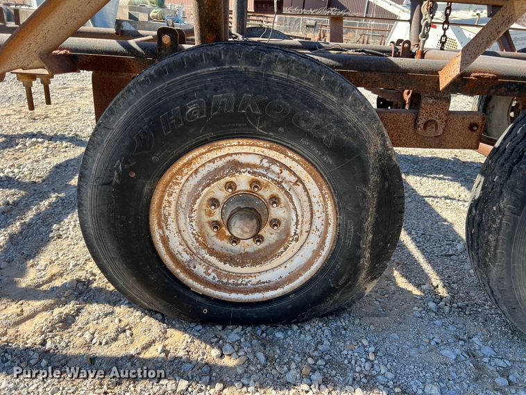 image for item DS2648 Shop built  pipe trailer