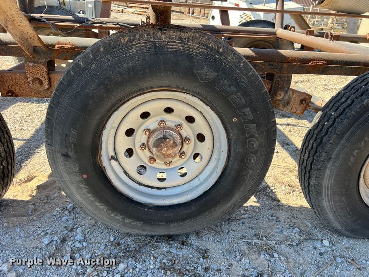 image for item DS2648 Shop built  pipe trailer