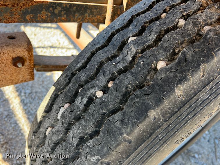 image for item DS2648 Shop built  pipe trailer