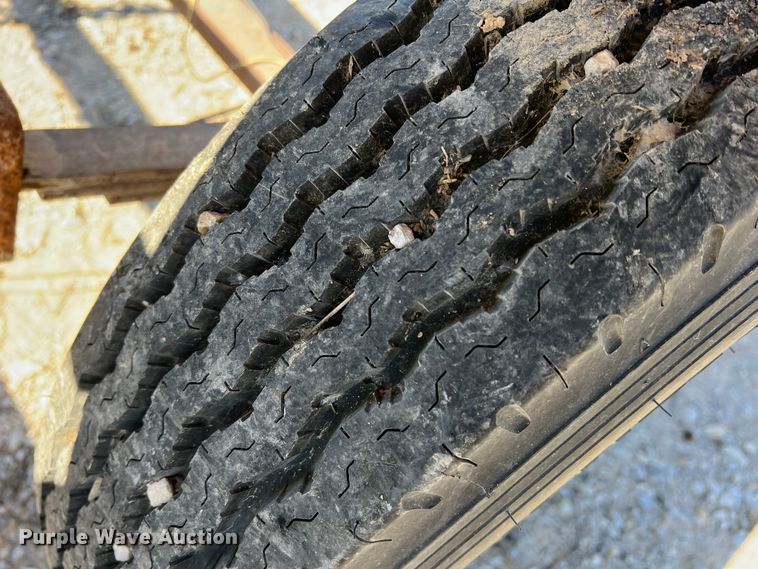 image for item DS2648 Shop built  pipe trailer