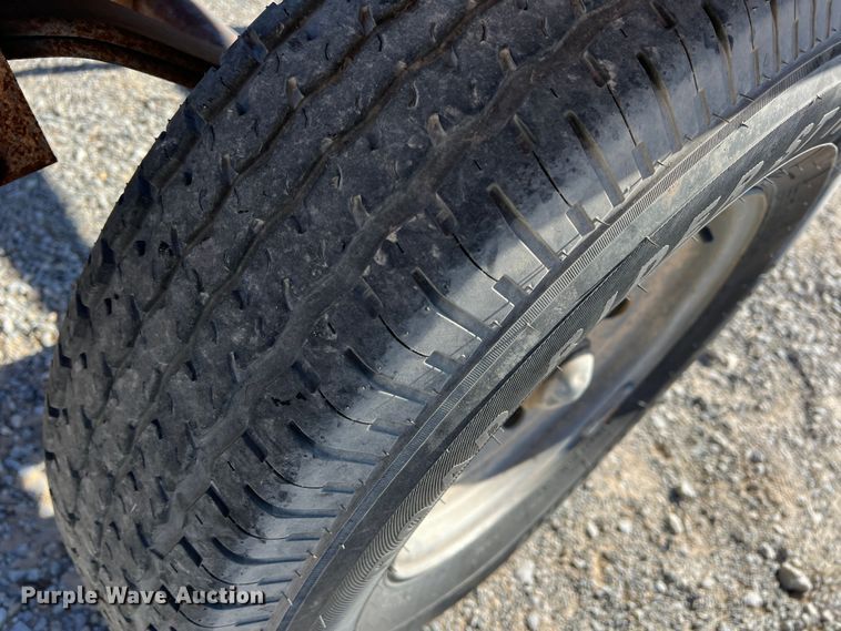 image for item DS2648 Shop built  pipe trailer