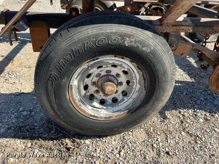 image for item DS2648 Shop built  pipe trailer