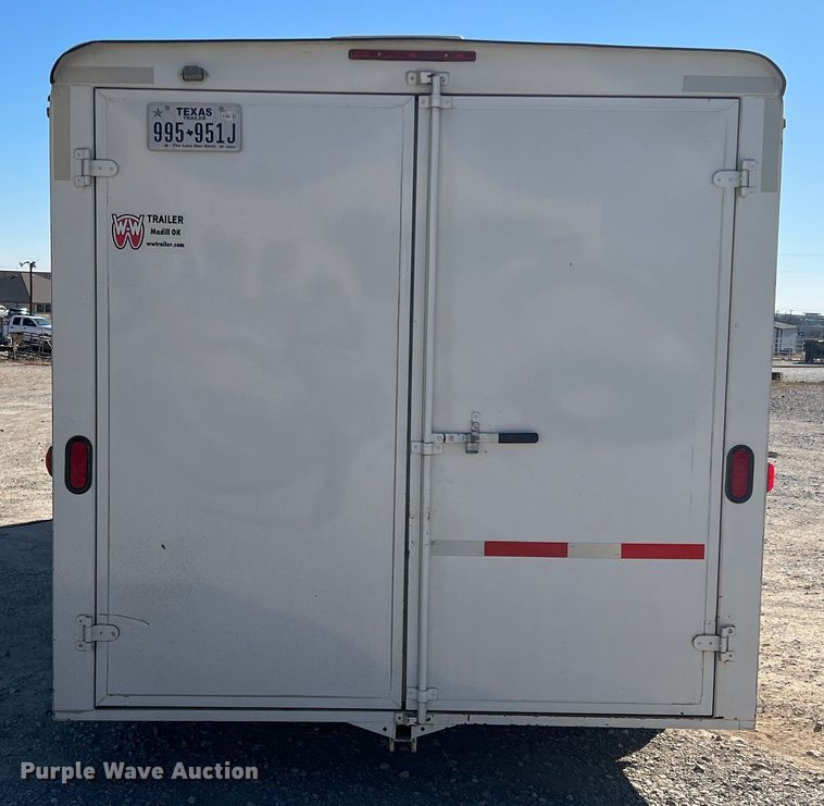 image for item DS2652 2017 W-W Trailers  enclosed cargo trailer
