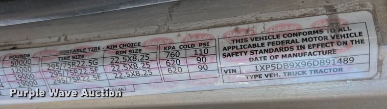 image for item DS2662 2006 Peterbilt 379  semi truck