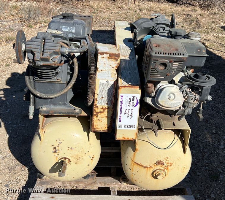 image for item DS2670 (2) Ingersoll Rand air compressors
