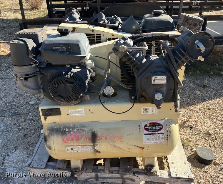 image for item DS2670 (2) Ingersoll Rand air compressors