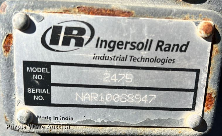 image for item DS2670 (2) Ingersoll Rand air compressors