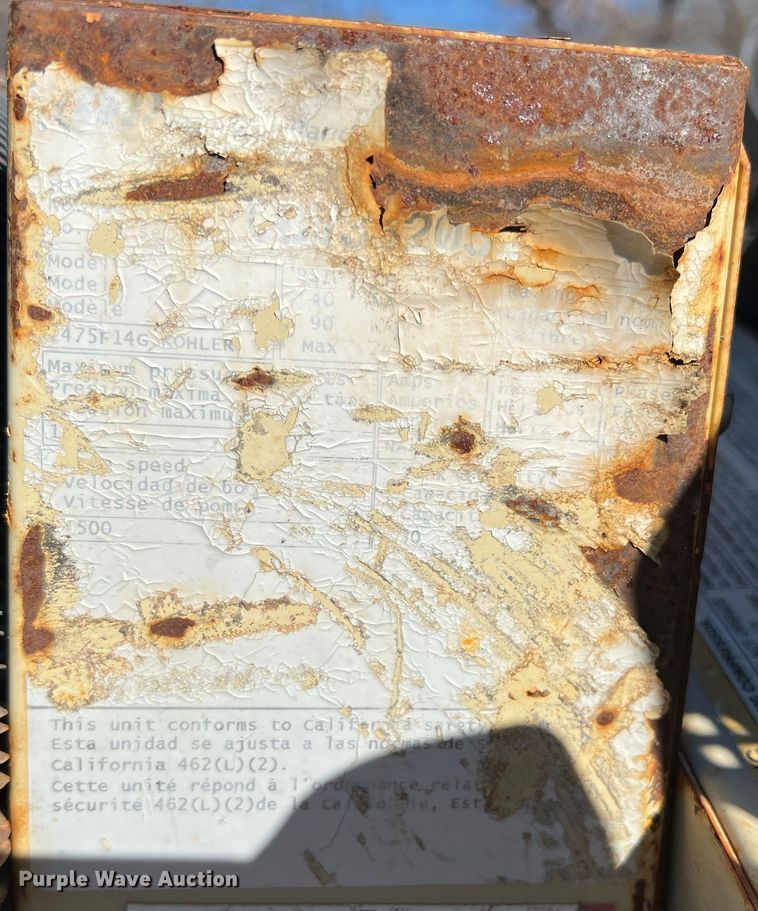 image for item DS2670 (2) Ingersoll Rand air compressors