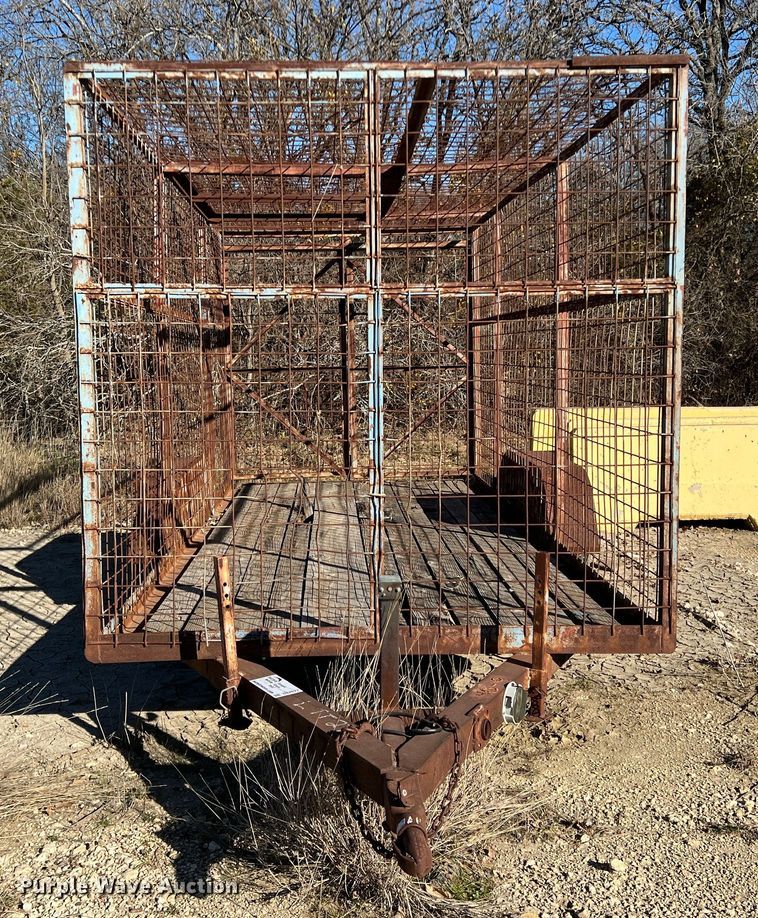 image for item DS2677 Shop built  refuse trailer