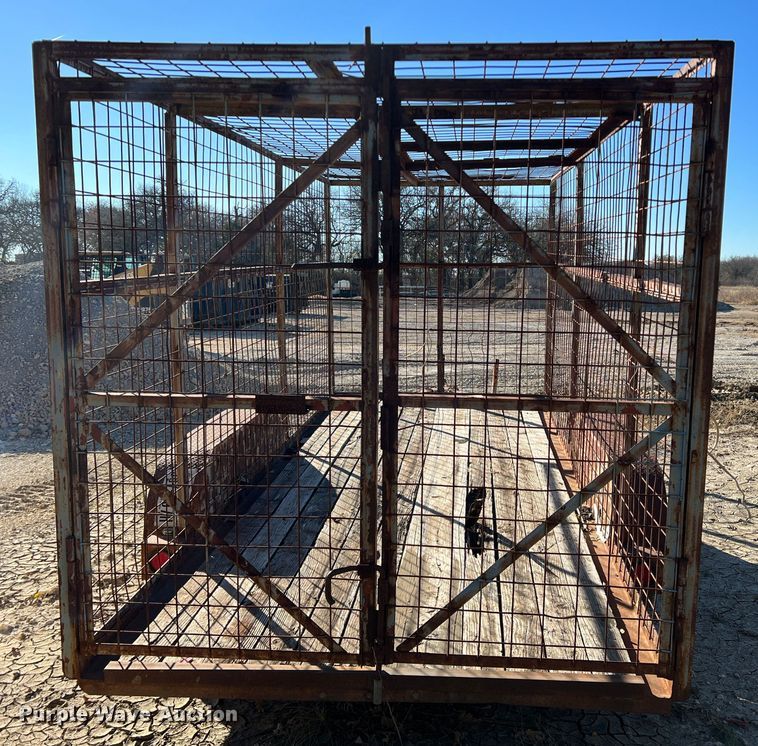 image for item DS2677 Shop built  refuse trailer