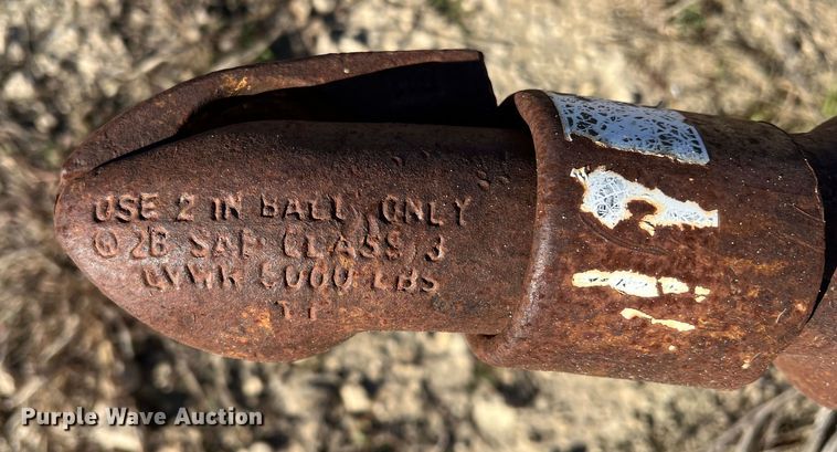 image for item DS2677 Shop built  refuse trailer