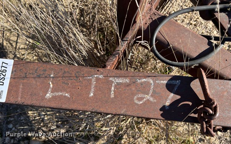 image for item DS2677 Shop built  refuse trailer