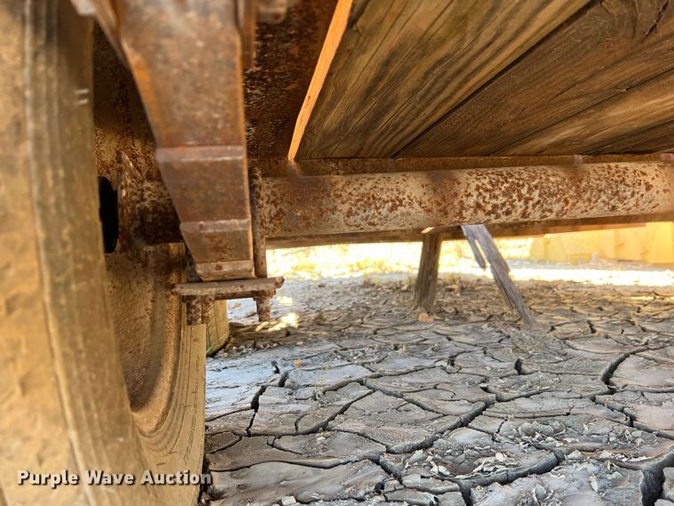 image for item DS2677 Shop built  refuse trailer