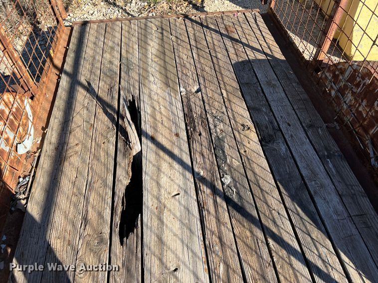 image for item DS2677 Shop built  refuse trailer