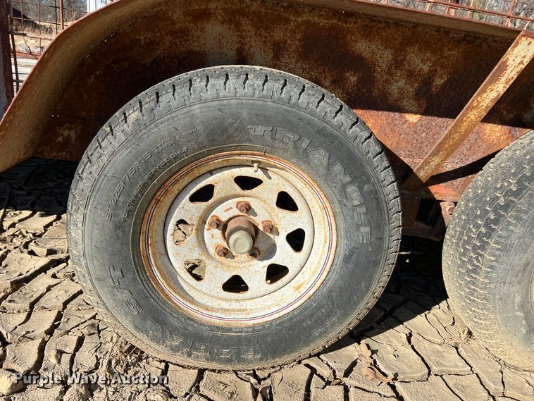 image for item DS2677 Shop built  refuse trailer