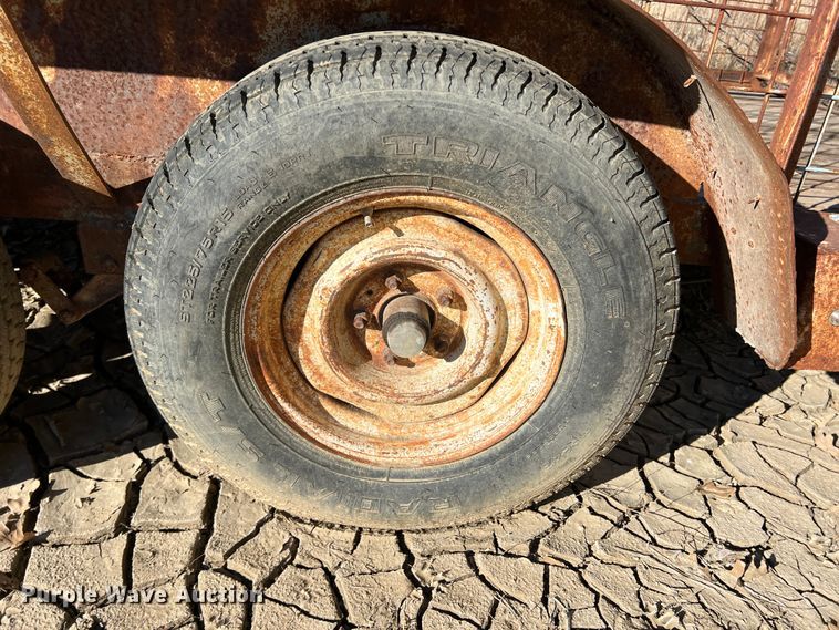 image for item DS2677 Shop built  refuse trailer