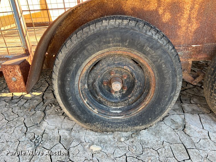 image for item DS2677 Shop built  refuse trailer