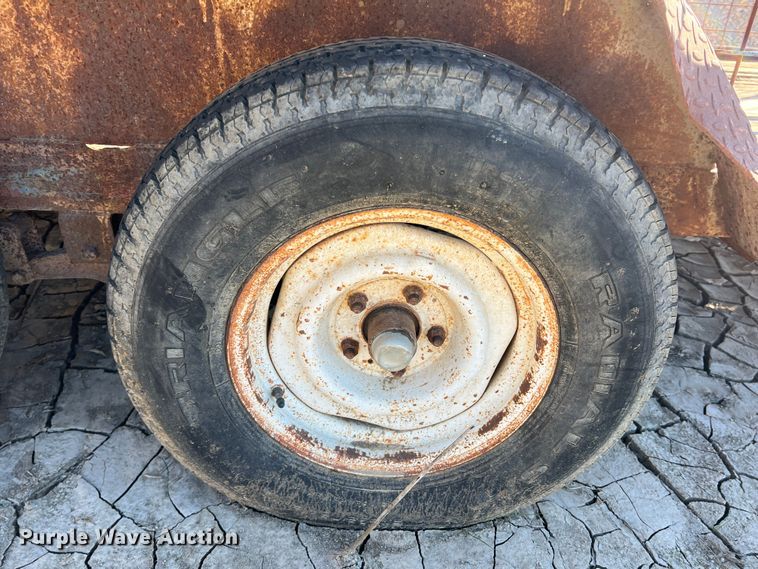 image for item DS2677 Shop built  refuse trailer