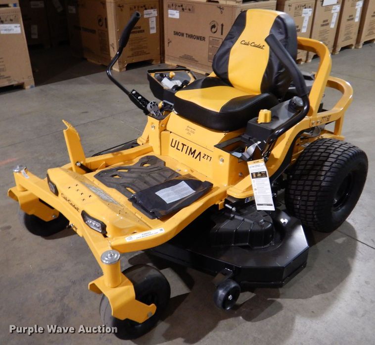 image for item IO9253 2022 Cub Cadet Ultima ZT1  ZTR lawn mower