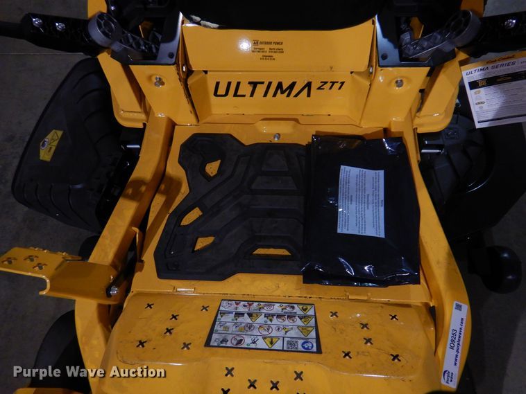 image for item IO9253 2022 Cub Cadet Ultima ZT1  ZTR lawn mower