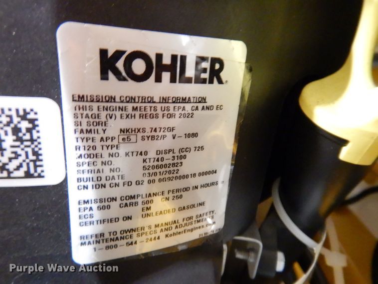 image for item IO9253 2022 Cub Cadet Ultima ZT1  ZTR lawn mower