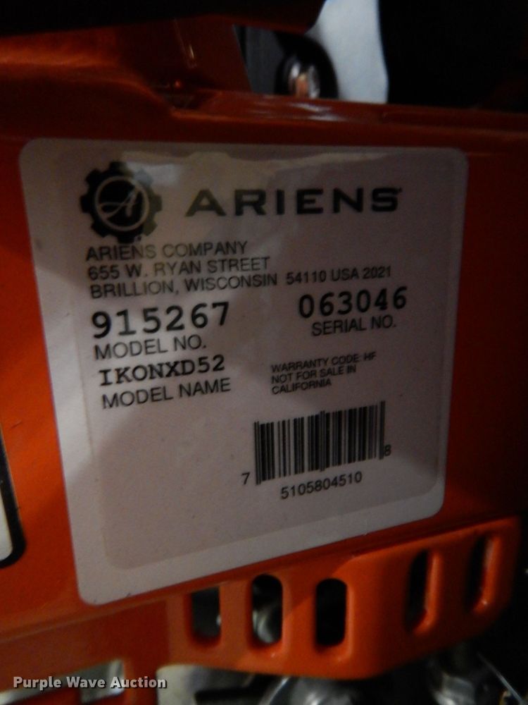 image for item IO9254 2022 Ariens IKON XD  ZTR lawn mower