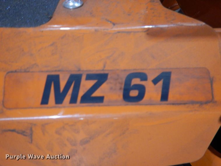 image for item IO9256 2022 Husqvarna MZ61  ZTR lawn mower