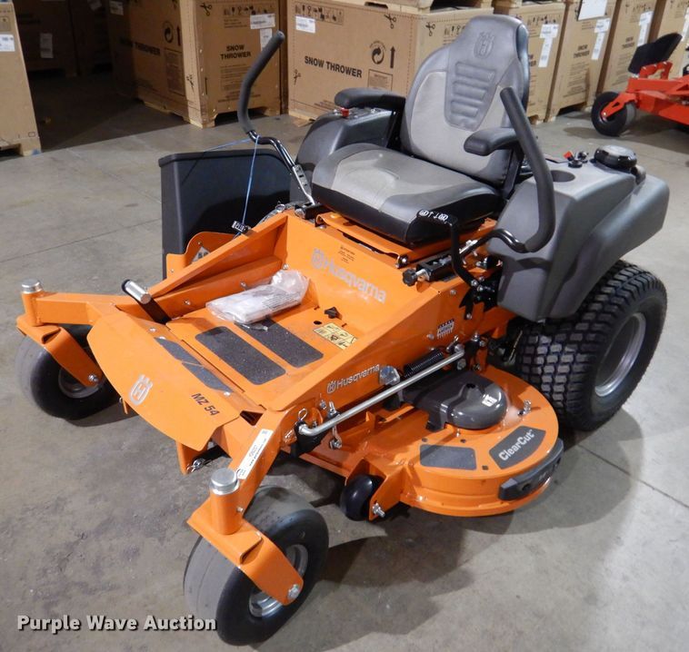 image for item IO9257 2022 Husqvarna MZ54  ZTR lawn mower