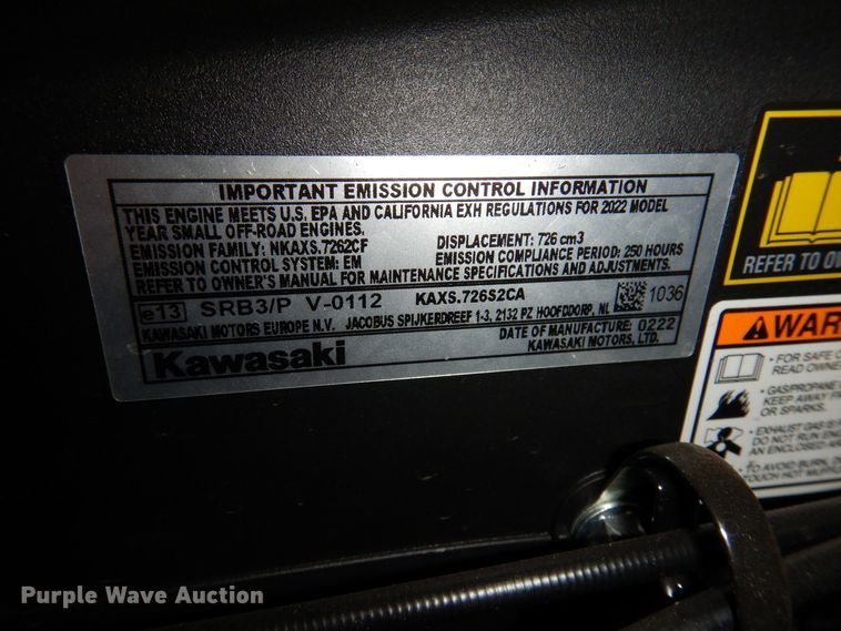 image for item IO9259 2021 Husqvarna TS 348XD  lawn mower