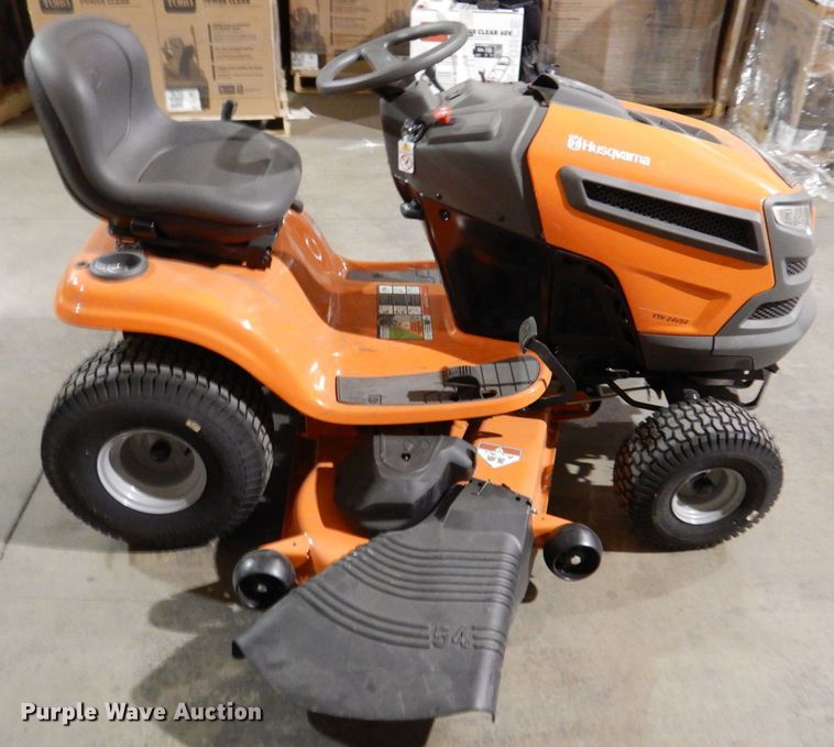 image for item IO9261 2022 Husqvarna YTH24V54  lawn mower