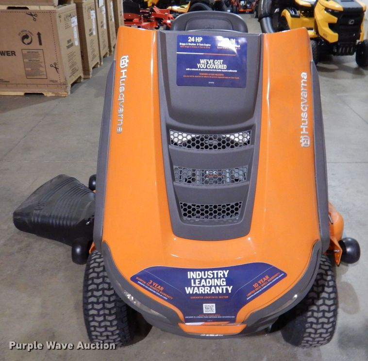 image for item IO9261 2022 Husqvarna YTH24V54  lawn mower