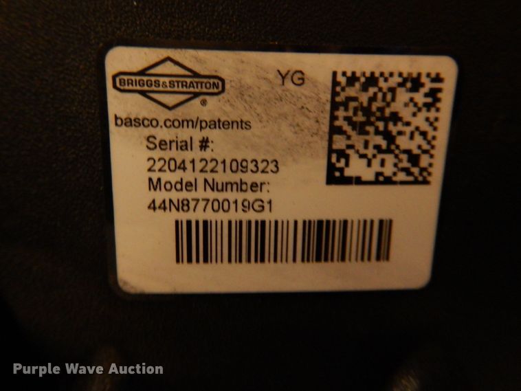 image for item IO9261 2022 Husqvarna YTH24V54  lawn mower