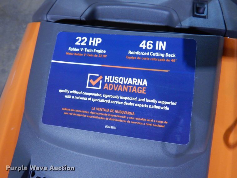 image for item IO9262 2022 Husqvarna TS146XK  lawn mower