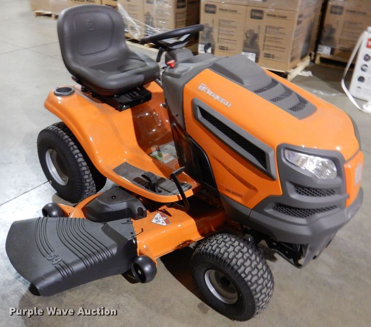 image for item IO9267 2021 Husqvarna YTH24V54  lawn mower