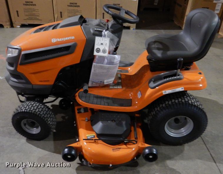 image for item IO9267 2021 Husqvarna YTH24V54  lawn mower