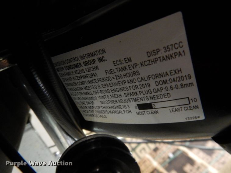 image for item IO9283 2019 Cub Cadet 3X  snow blower