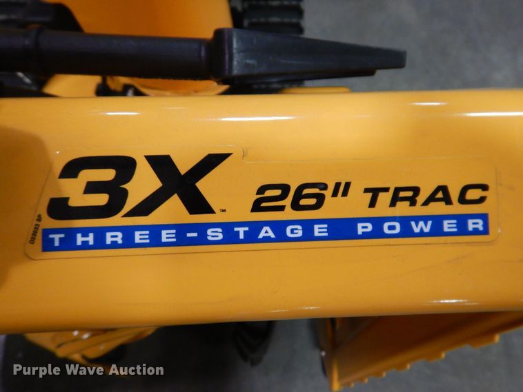 image for item IO9283 2019 Cub Cadet 3X  snow blower